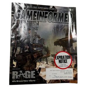 Game Informer Magazine Issue 196 August 2009 Rage God of War III Halo 3 ODST